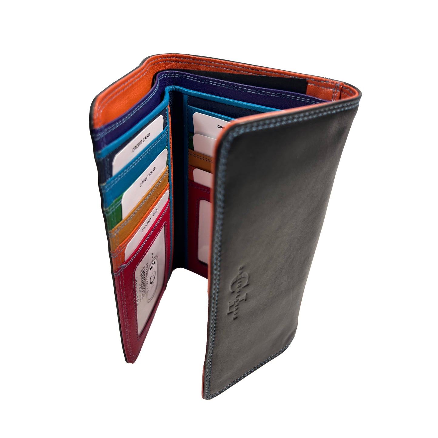 Genuine Leather Trifold Wallet