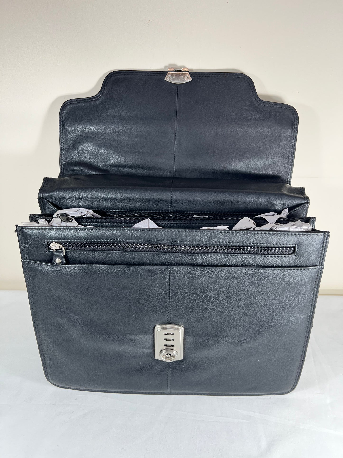 100% Genuine Leather Briefcase