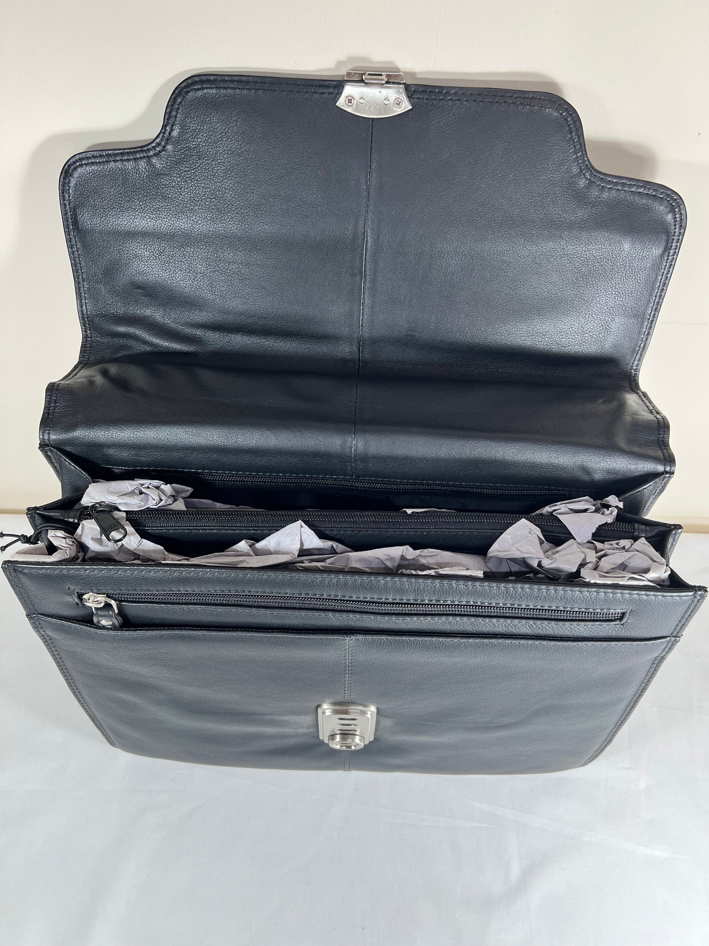 100% Genuine Leather Briefcase