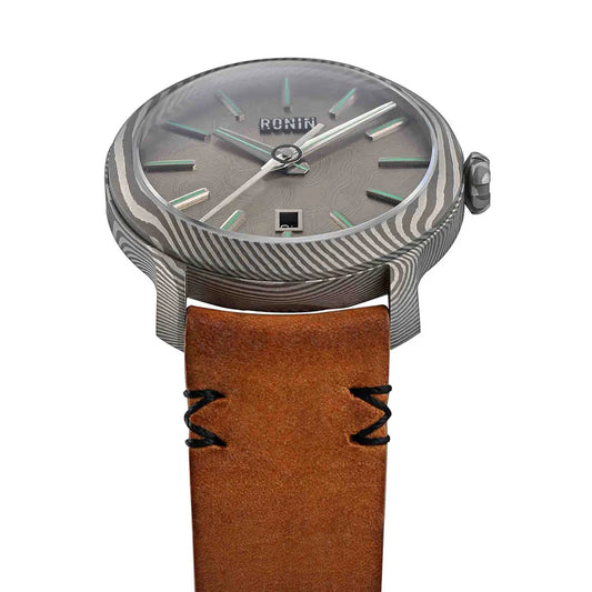 OVD Ronin Automatic Damascus Takeda Steel